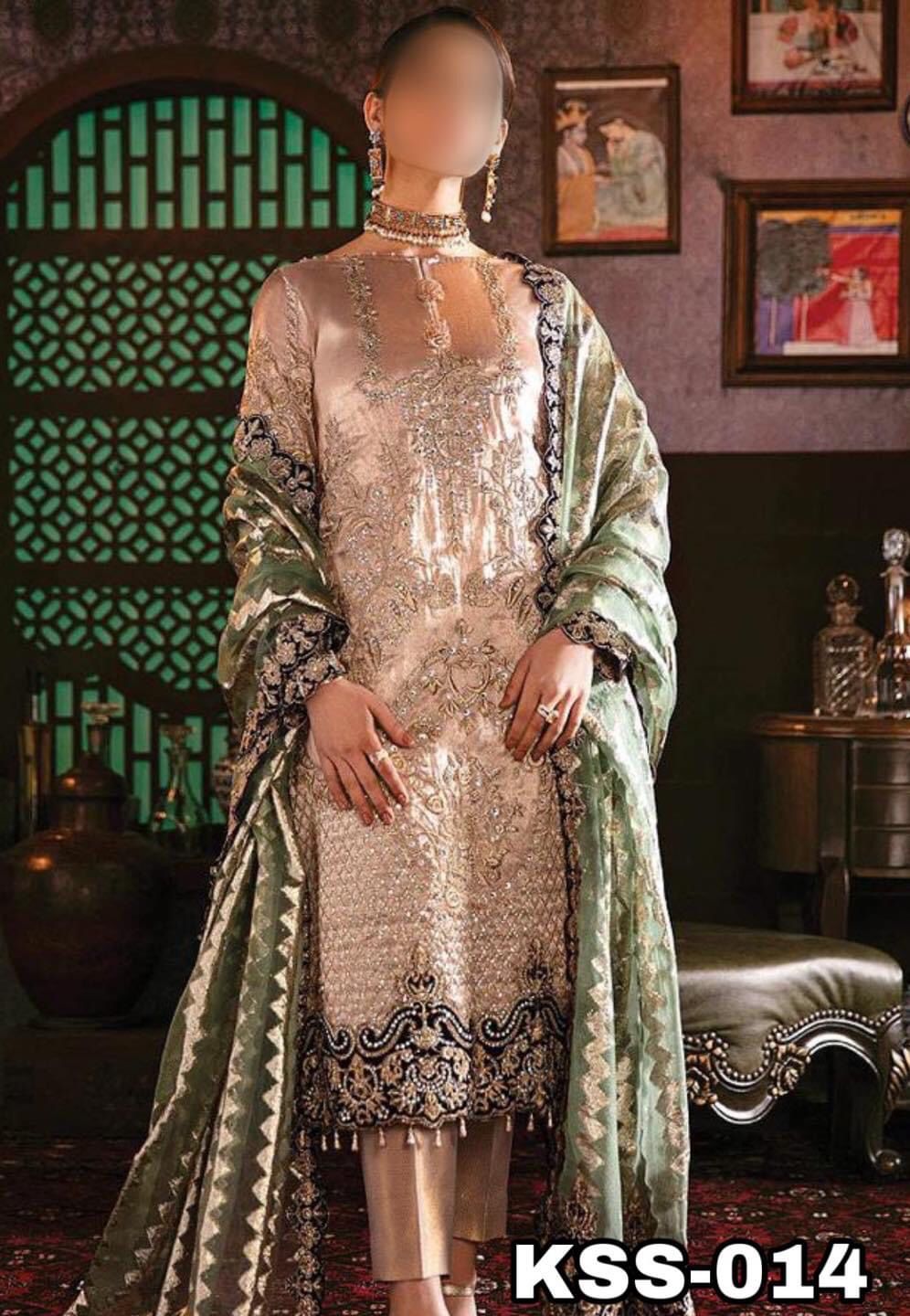 Party wear Pakistani suit KameezGhar