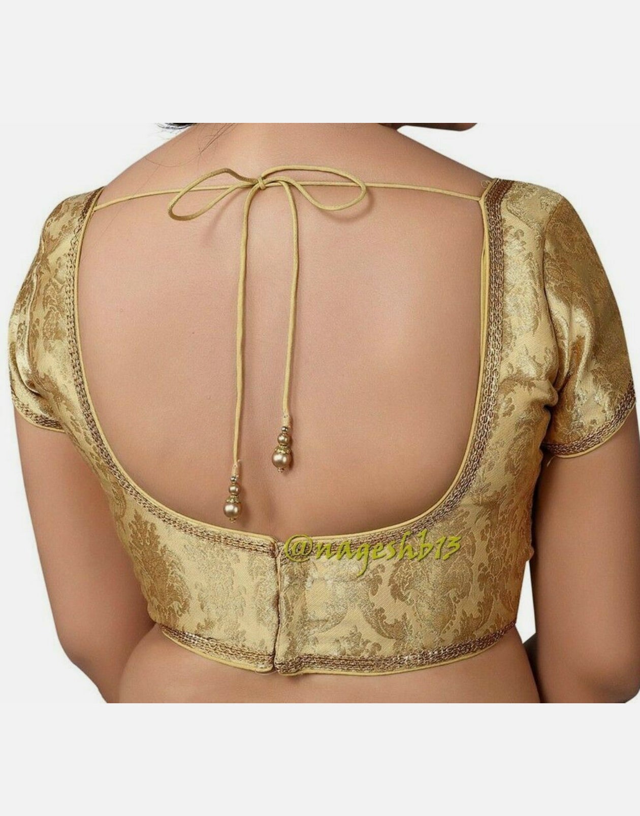 Banarsi silk blouse