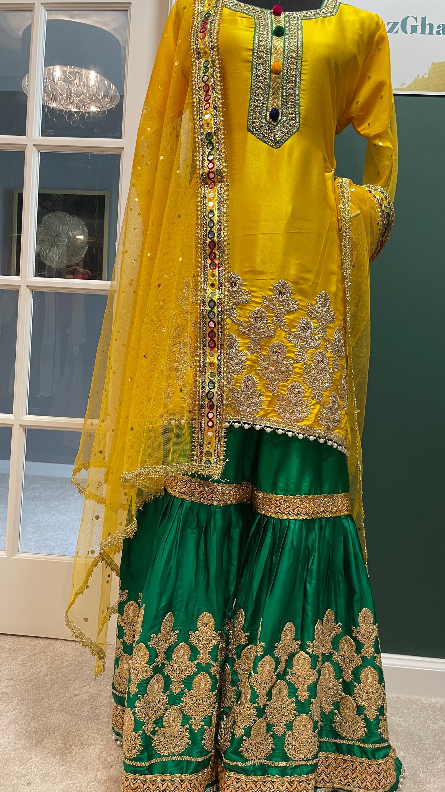 Party wear Gharara Suit