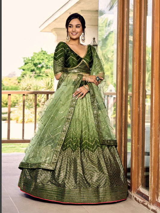 Chinon Lehenga Choli