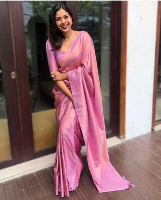 Soft silk banarsi saree