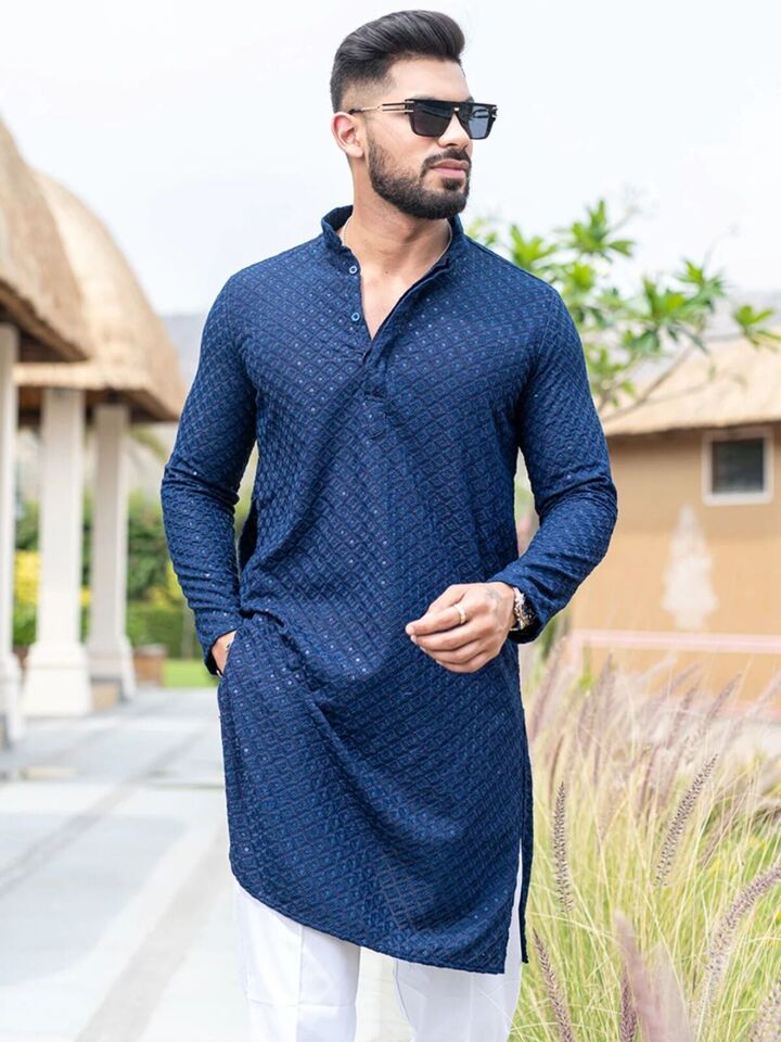 Chickenkari Kurta Pajama set