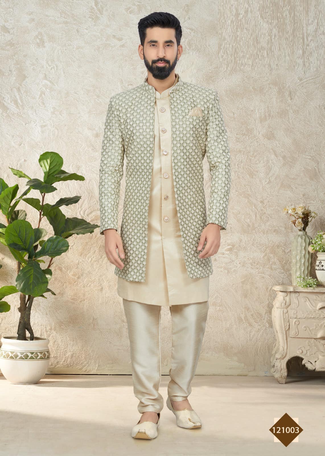 Men's Party wear gorgeous Indowestern set