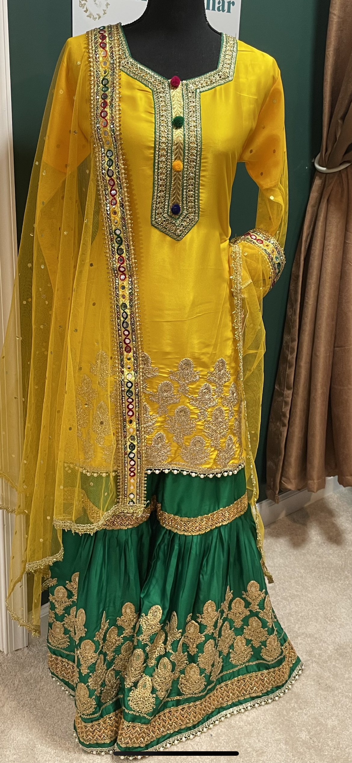 Party wear Gharara Suit