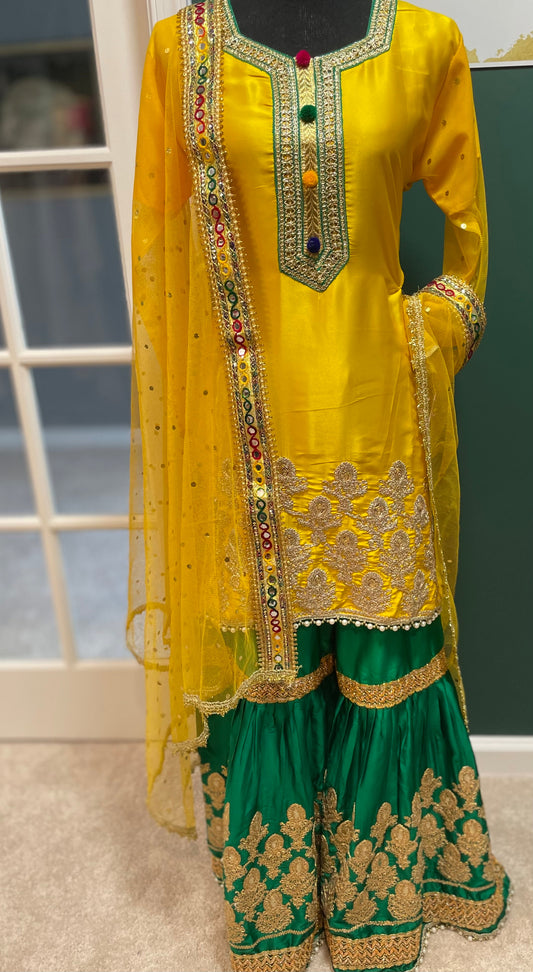 Party wear Gharara Suit