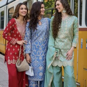 red party wear salwar suit