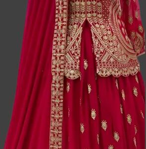 hot pink lehenga