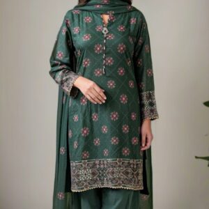 Shop All Green soft khadi salwar kameez
