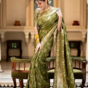Shop All Green Silk Saree