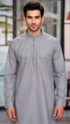 men’s grey color kabli