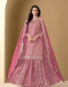 pink lehenga blouse