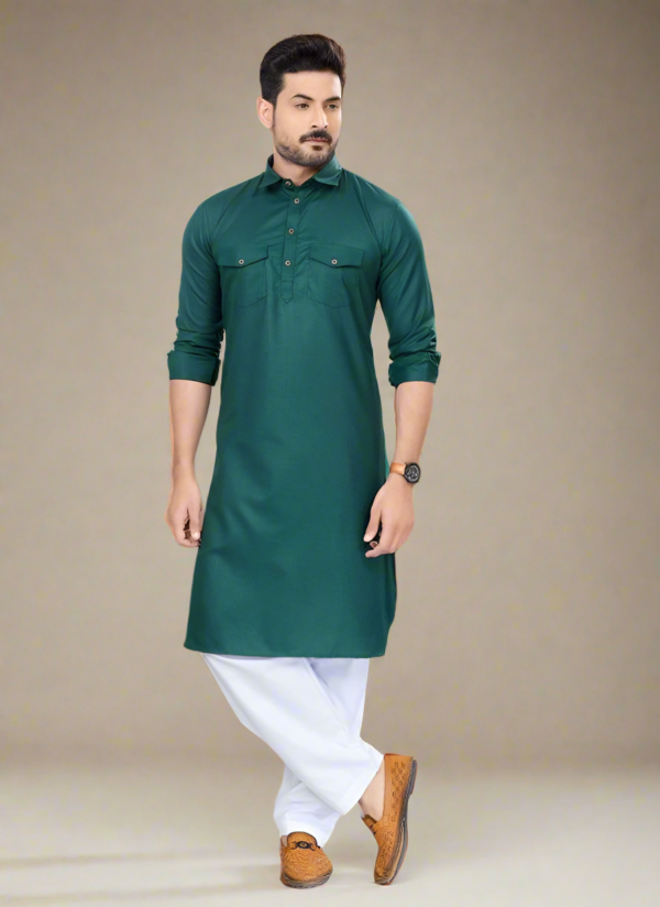 men’s pathani kurta pajama set