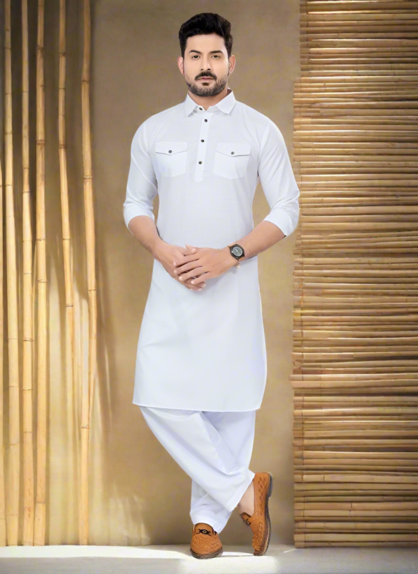 men’s pathani kurta pajama set