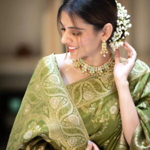 golden sequins embroidered stones shahara suit