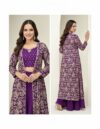 RENTAL — Navy Blue Sequin Embroidered Lehenga Choli with Net Dupatta