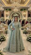 Mint Green Engagement Gown